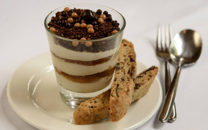 Manor restaurant desert detail
