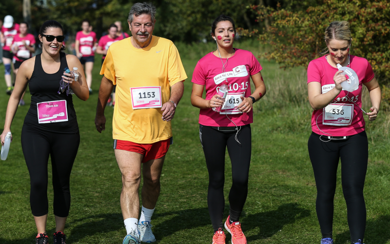 Race for life runners
