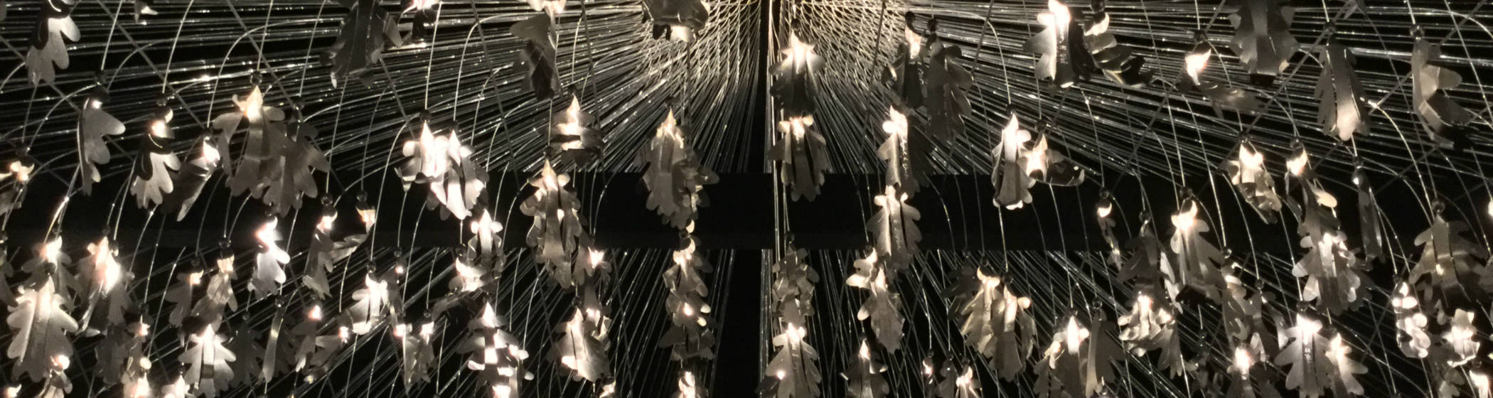 Light installation by Anna Whetstone