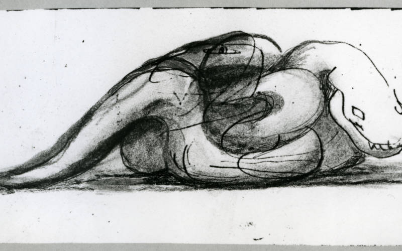 Sketch of a snake
