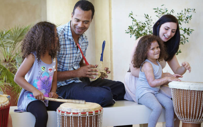 Let your children make some noise this summer with our fun-filled workshop that explores African and Latin music cultures.