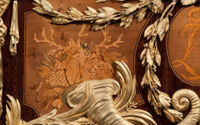 Desk by Benneman made for Louis XVI
