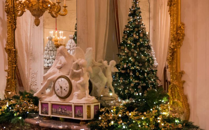 Christmas Waddesdon Manor