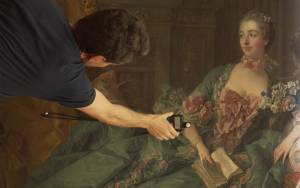 Madame de Pompadour painting