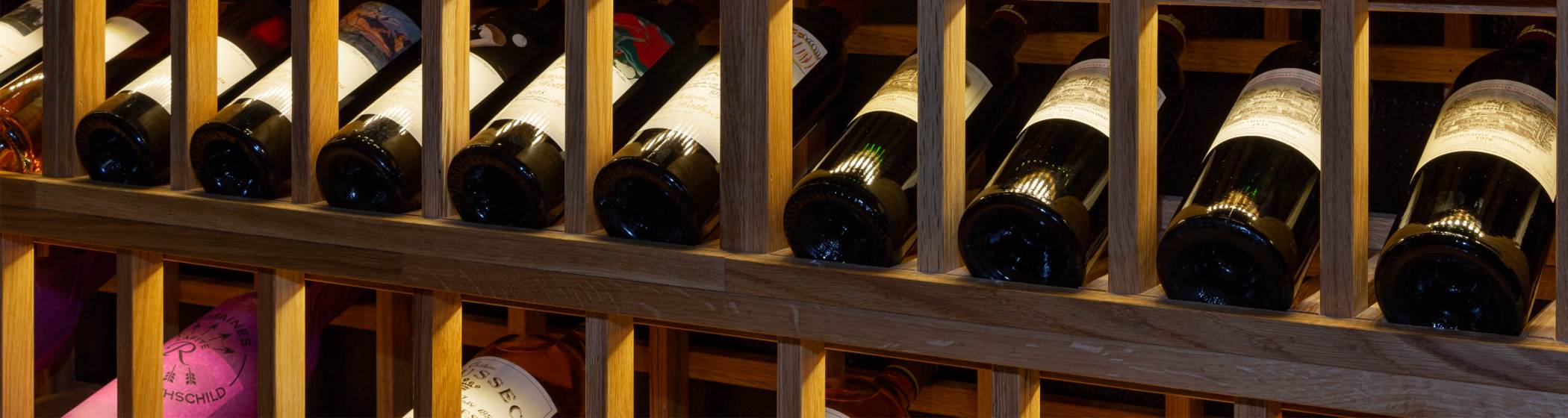 Bottles of wine