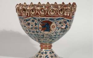 Unknown, Basil pot (Alfabeguer), 1440-1470