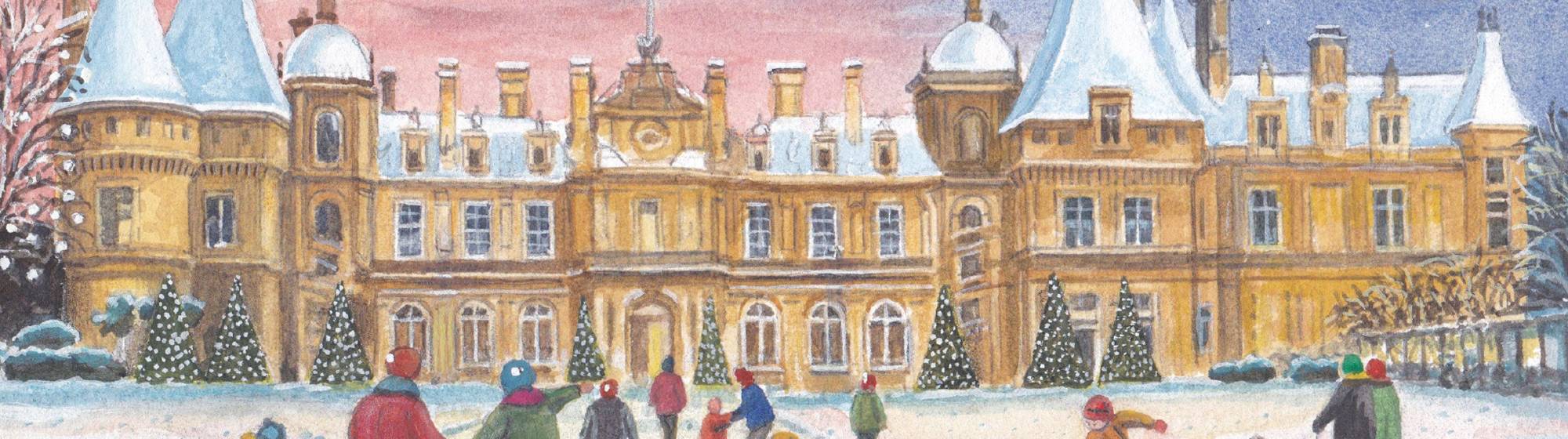 Florence Nightingale Christmas card, designed by Rod Brown