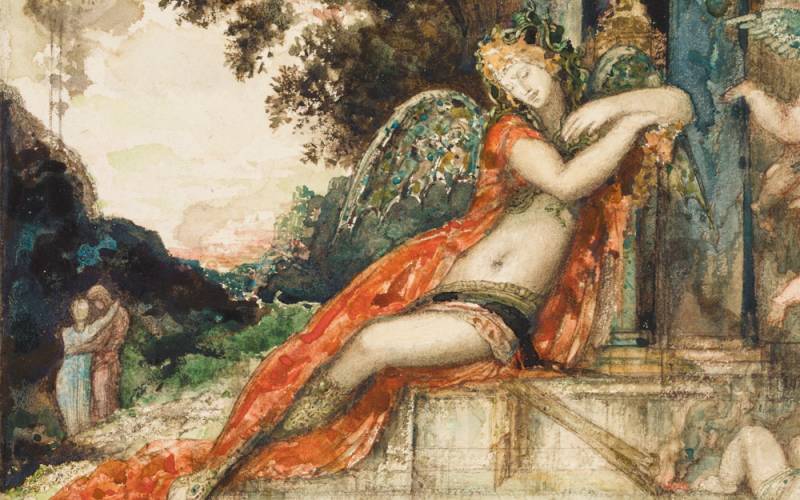 Gustave Moreau Discord (detail)