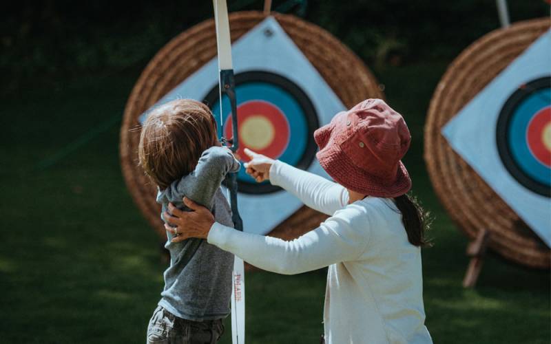 Arrows for Archery practice at Waddesdon Manor