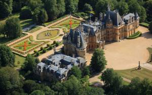 Aerial view of the Manor