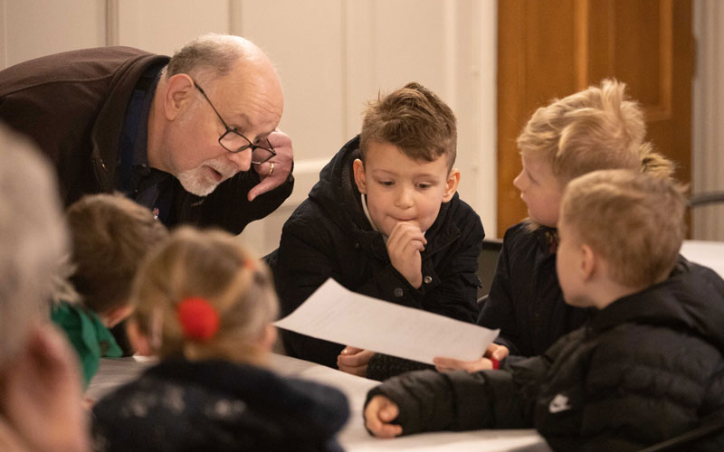 School session at Waddesdon