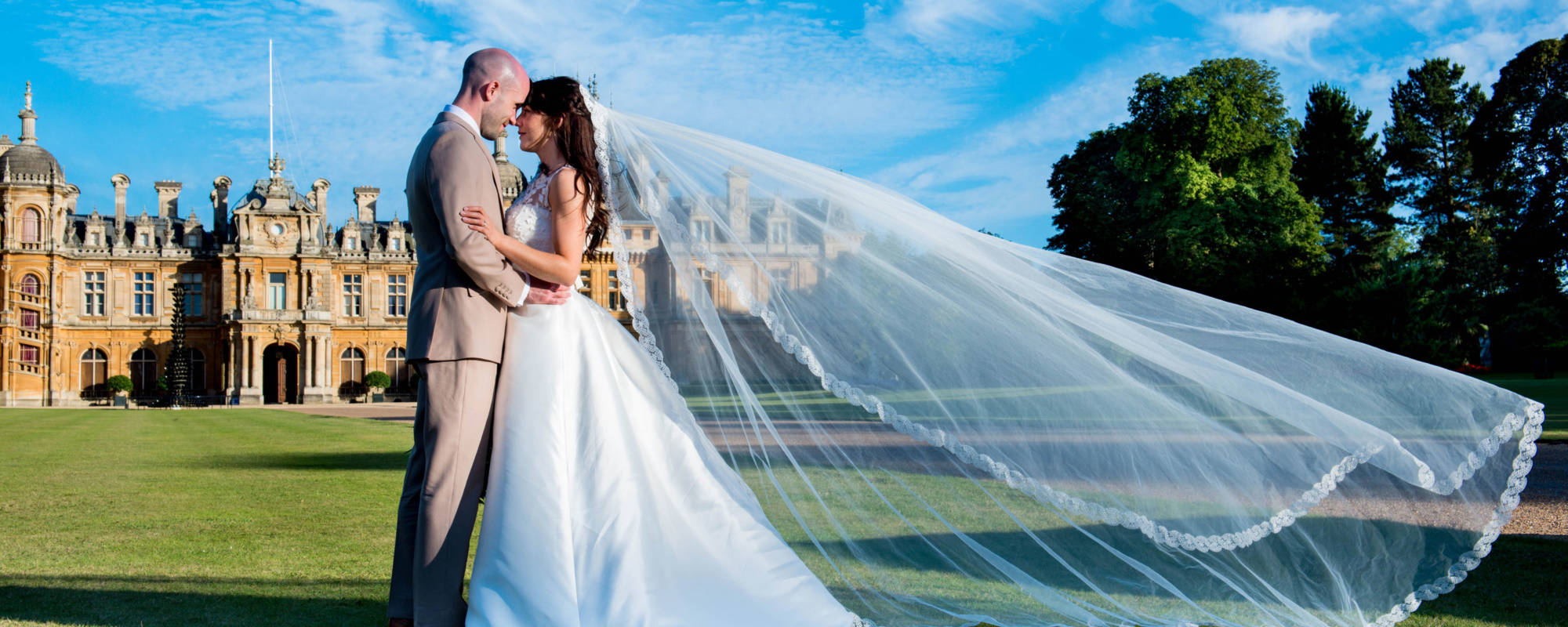Married couple at Waddesdon