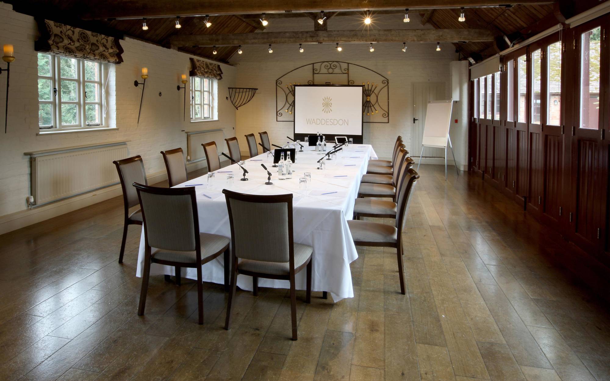 Old Coach House set up for a meeting