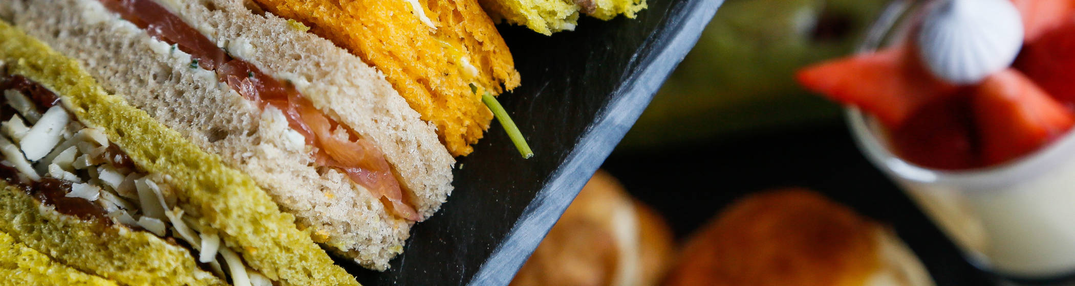 Afternoon tea close-up
