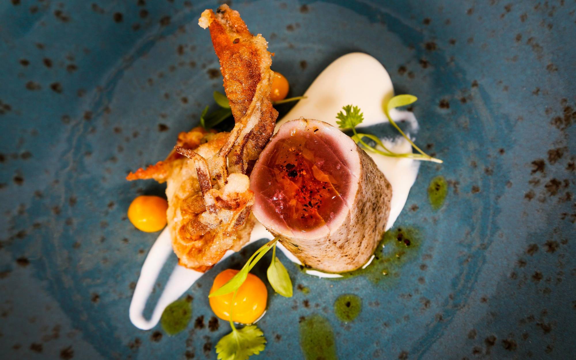 Plate of food
