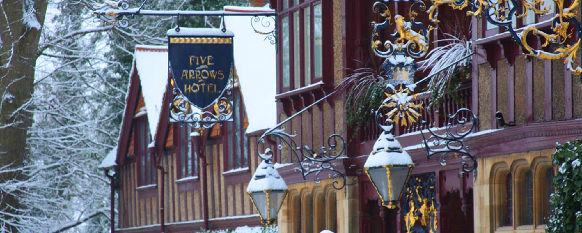 Five arrows hotel in winter