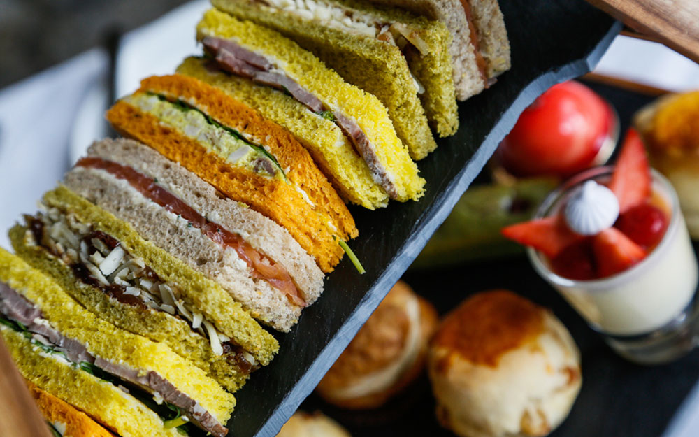 Afternoon tea close up